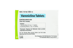 Varenicline Tartrate Tablets