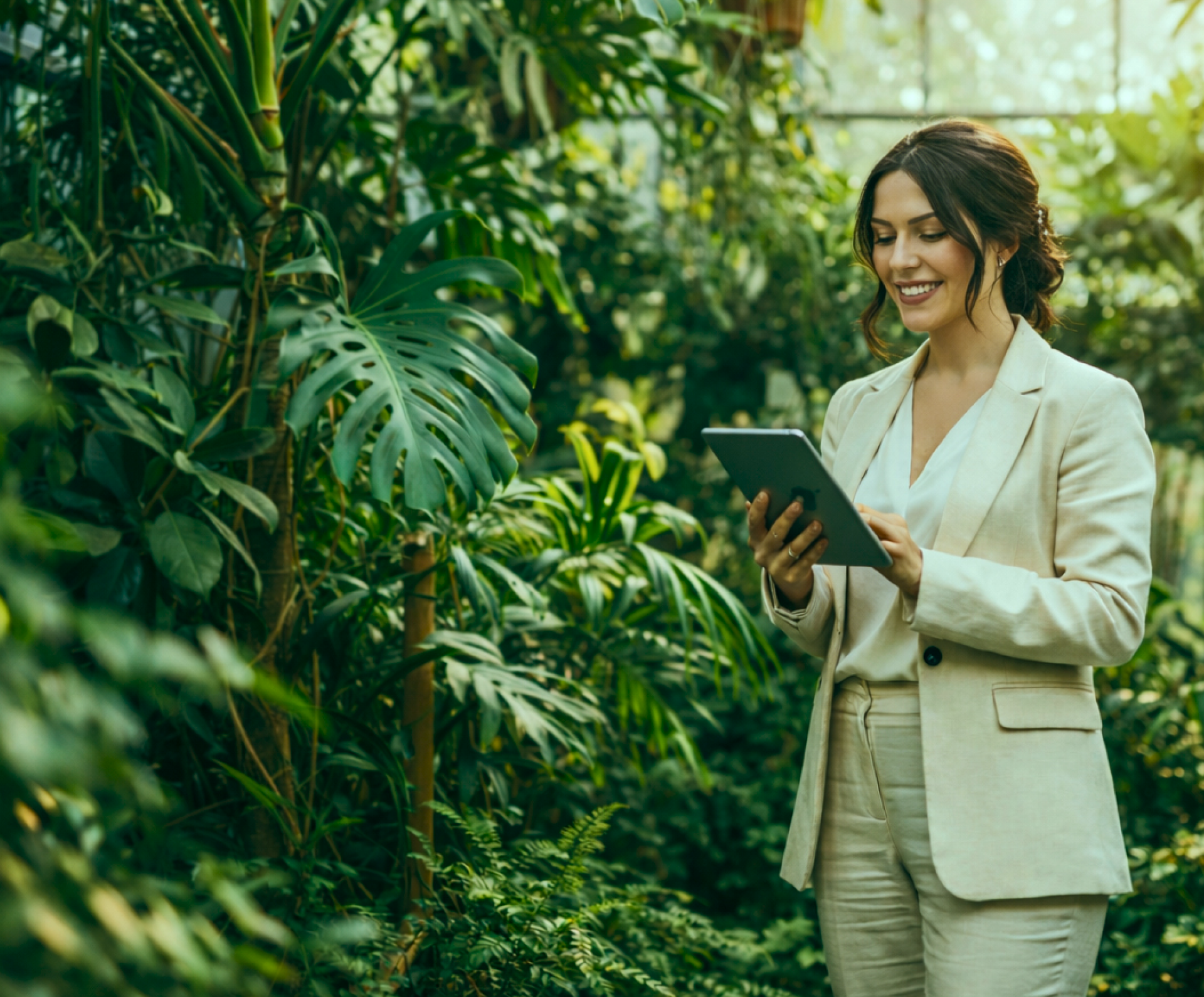 Our People background