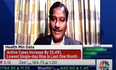 Mr Ramesh Swaminathan on CNBC TV18 – ‘COVID-19 drugs shortage: compulsory licensing’