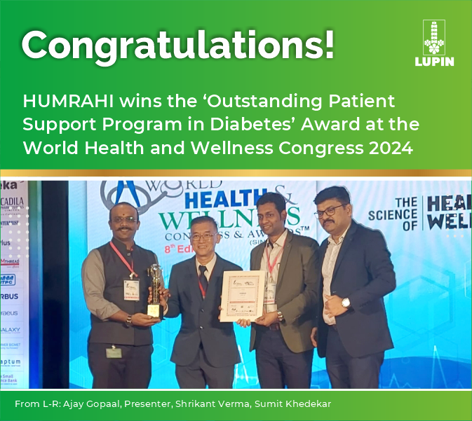 Humrahi wins the Outstanding Patient Support Program in Diabetes